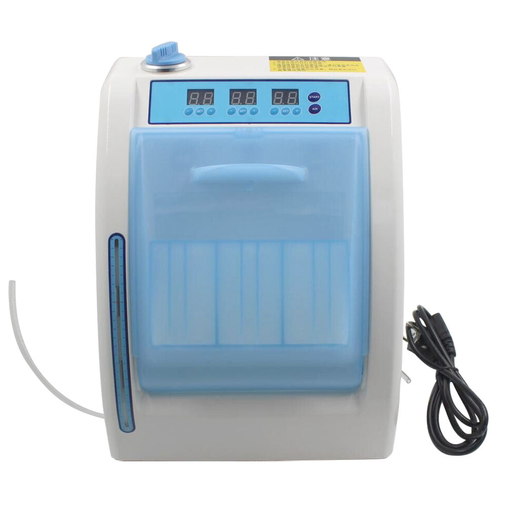 automatic dental handpiece cleaning lubrication system