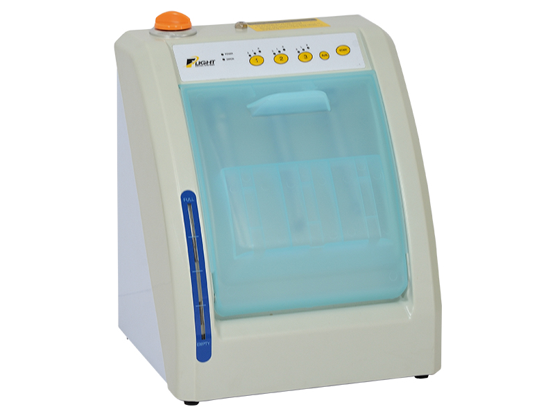 automatic dental handpiece cleaning lubrication system