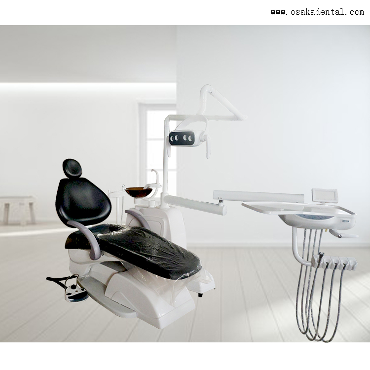 black dental chair