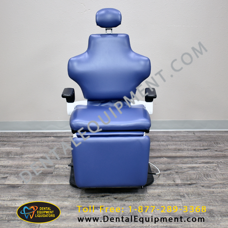 blue dental chair