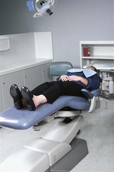 dental chair positions supine