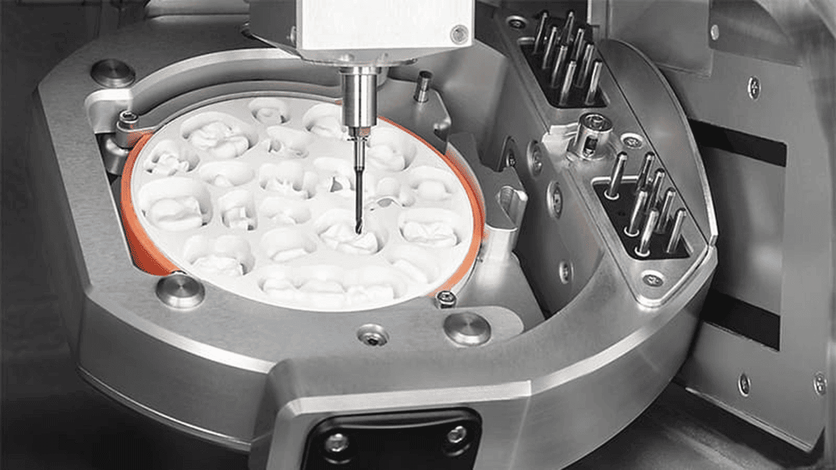 dental crown milling