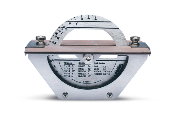 dental hygiene instrument sharpening machine