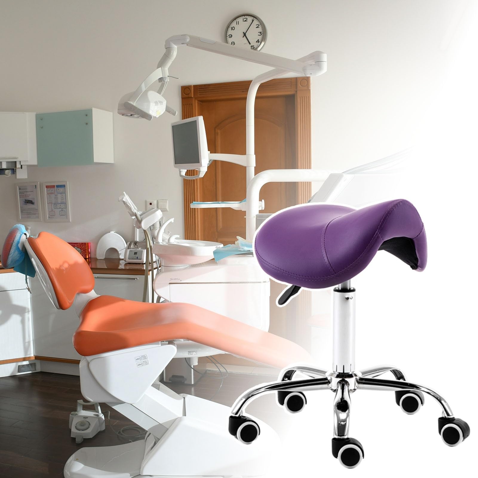 dental hygiene saddle chair