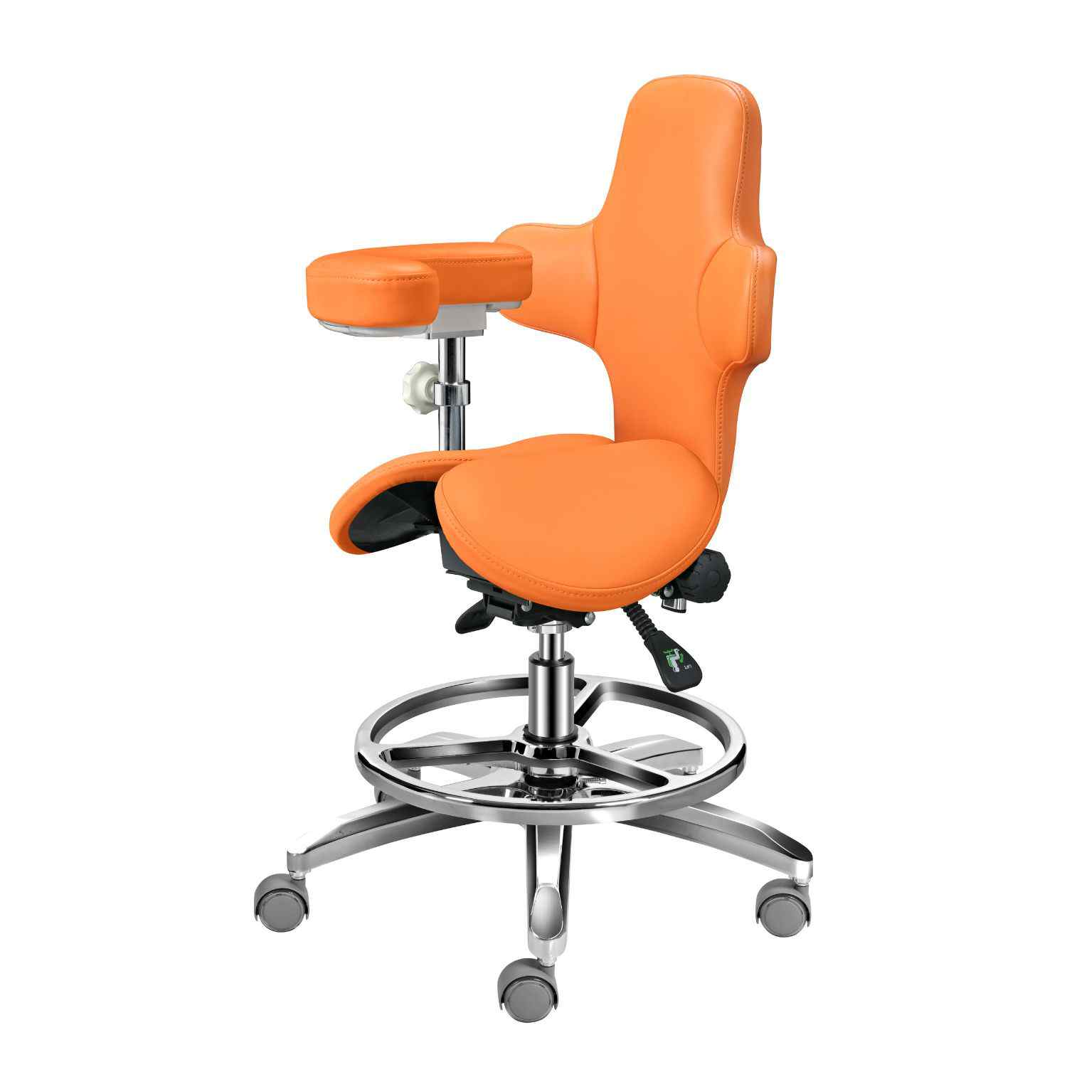 ergonomic chair for dental hygienist