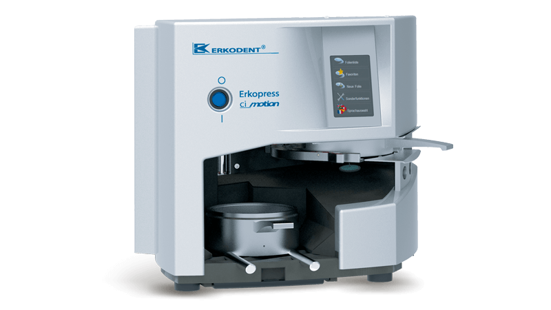 erkodent thermoforming machine
