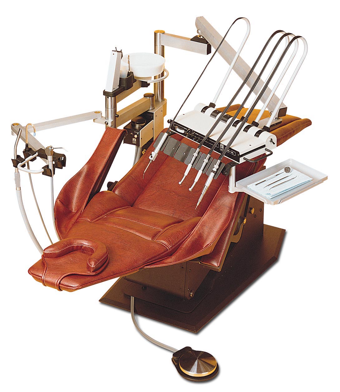 first dental chair