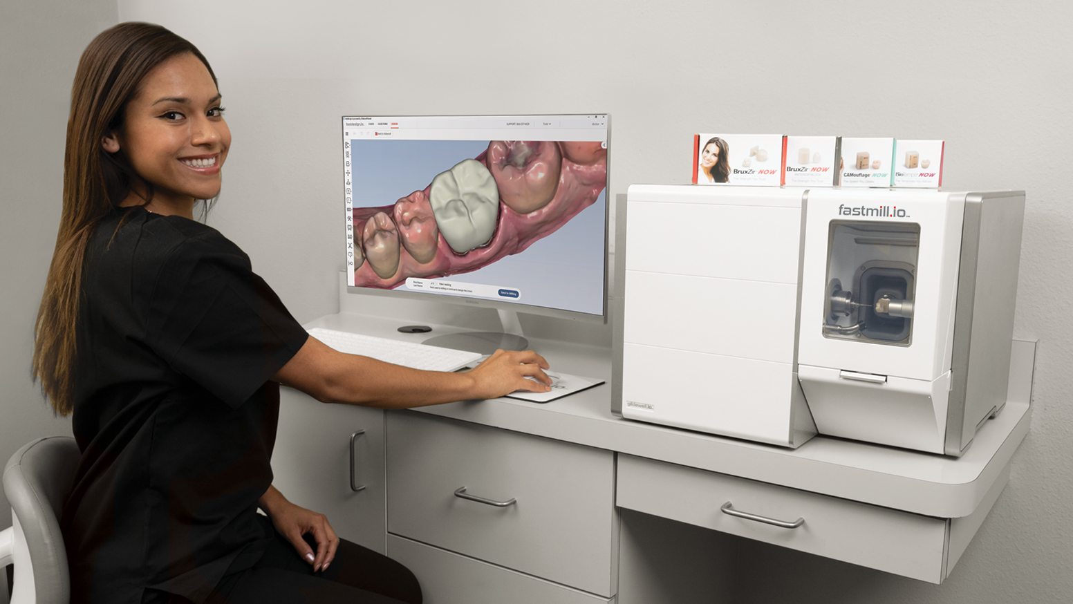 glidewell milling unit