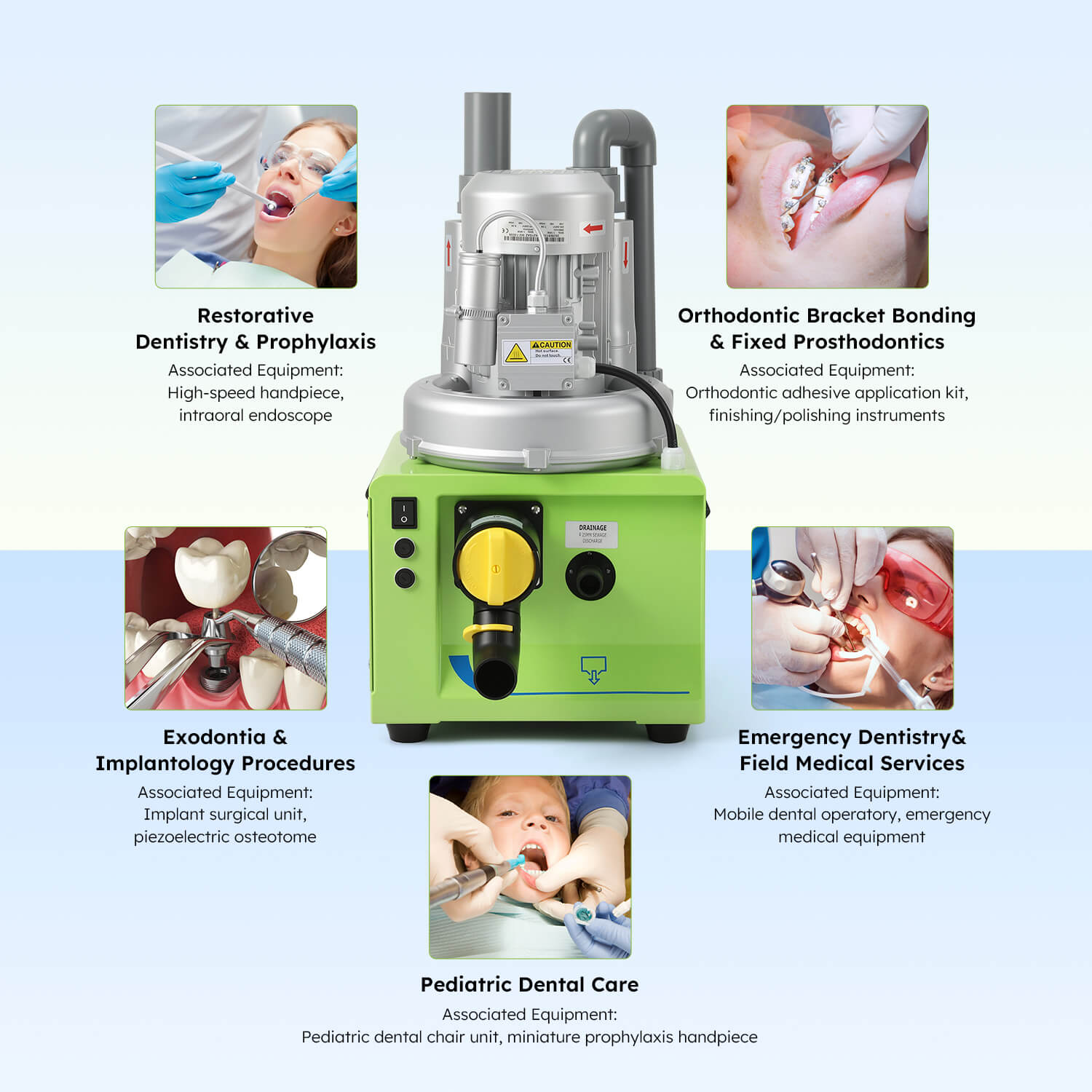 high speed suction dental