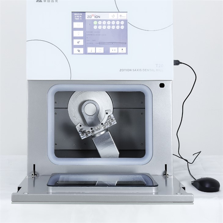huge zirconia cad cam machine