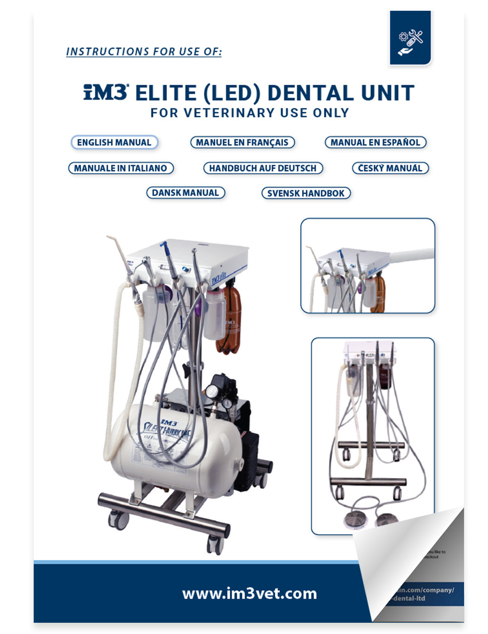 im3 silent hurricane dental machine