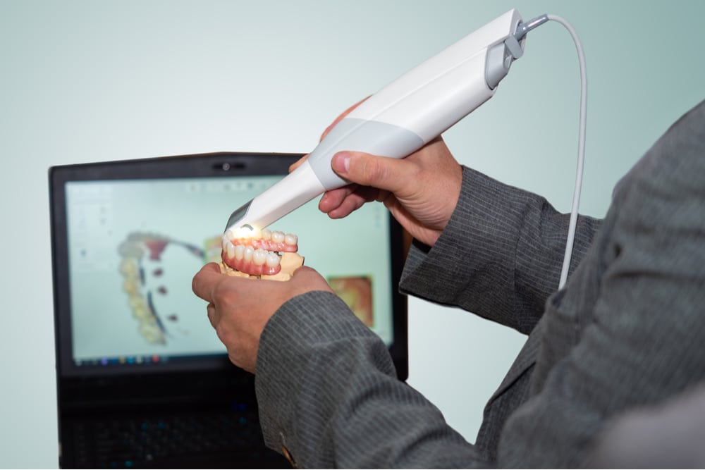 intraoral scanner for dentures