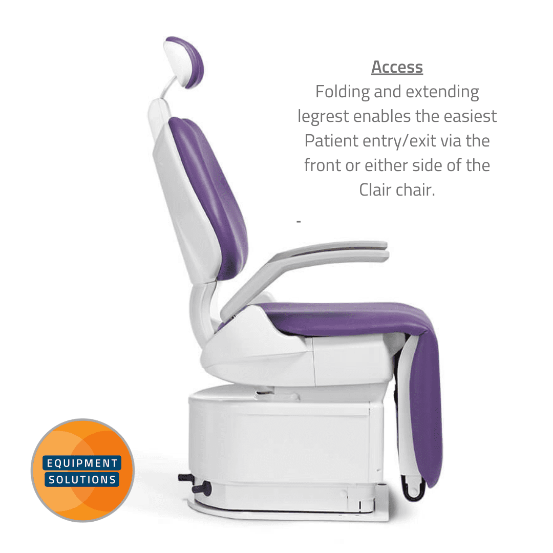 knee break dental chair