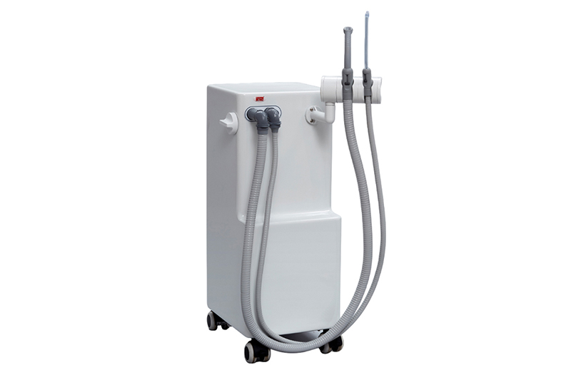 mobile dental suction unit